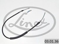 Linex Handbremsseil L/R FüR Audi A2 1.2D-1.6 02.00-08.05 Oe 8Z0609721B