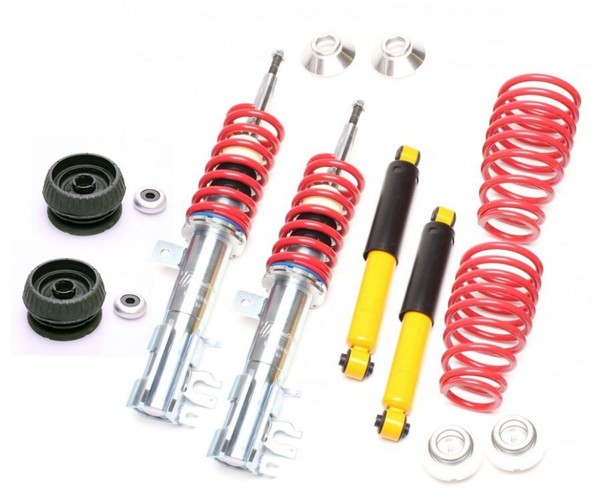TA Technix GEWINDE-FAHRWERK + 2 Domlager Vorne Ford KA TYP RU8 + Gutachten-image
