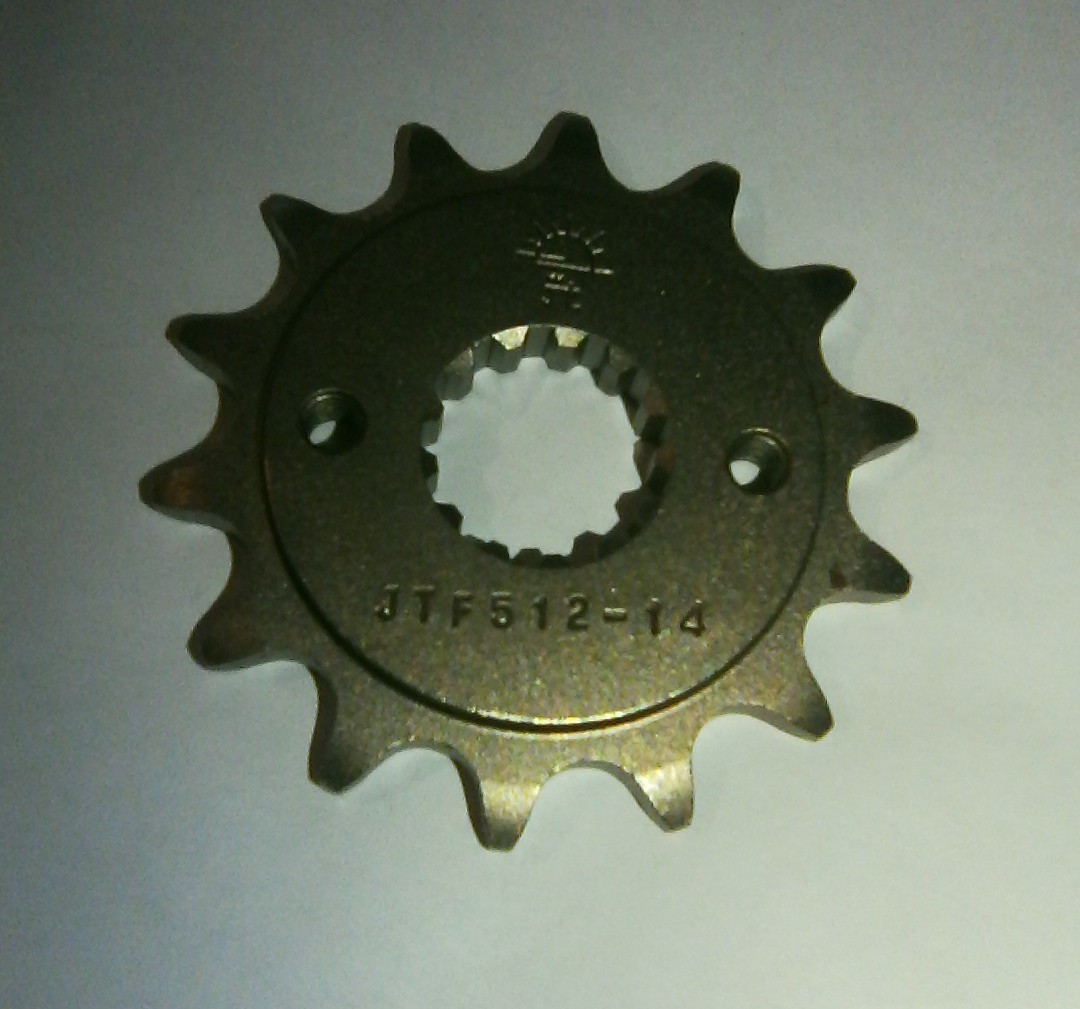 JT Sprockets Front Sprocket P/N JTF512.14 14 Tooth Kawasaki Vulcan