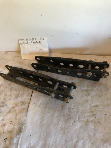 Honda Trx500 Es 2008 Footpeg Bracket Mounts Pair Used - Picture 11 of 12