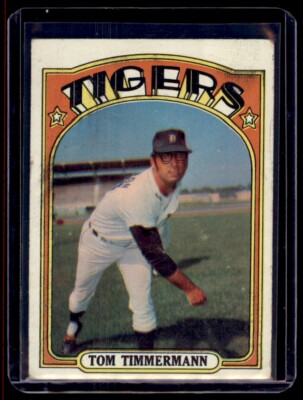 1972 Topps Tom Timmermann Detroit Tigers #239 2085 | eBay