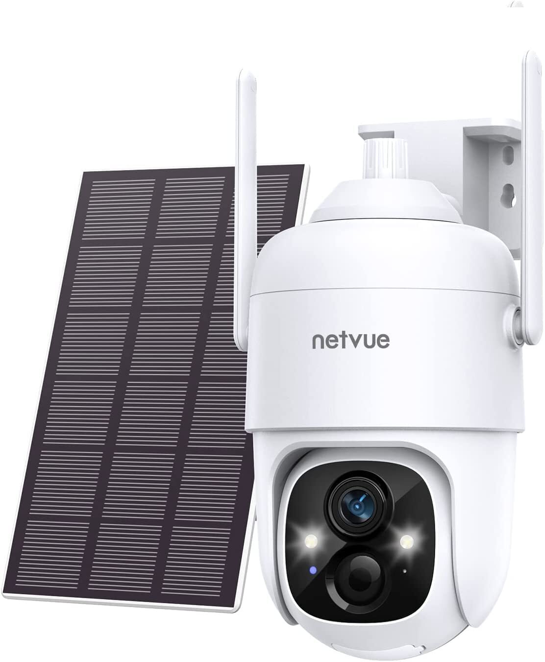 Wireless Outdoor 3MP Solar Security Camera with 360° PTZ and 2.4G WiFi