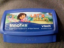 Vtech InnoTab Nickelodeon Dora The Explorer Cartridge Let's Help Learning Game
