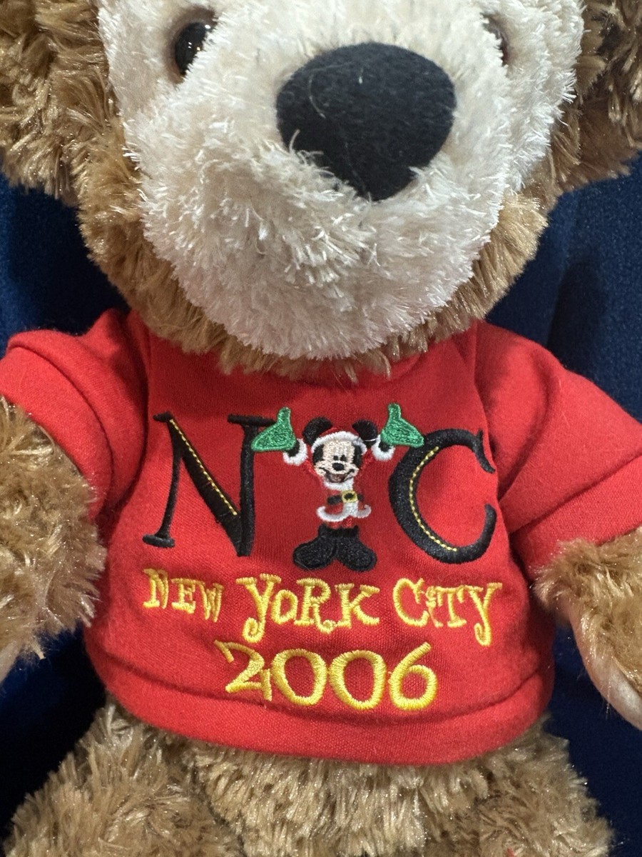World of Disney Bear New York City 2006 12 inch NEW Mickey Mouse