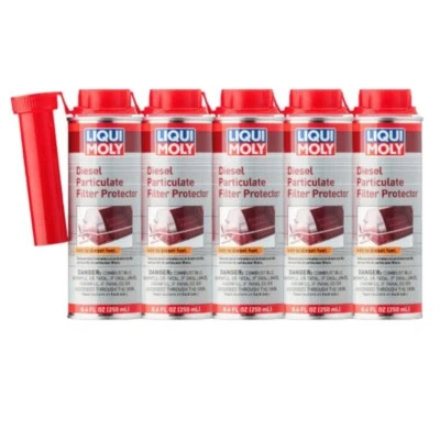 Liqui Moly Diesel Particulate Filter Protector DPF Cleaner Regenerator 250ml x 5 - Image 1 of 4