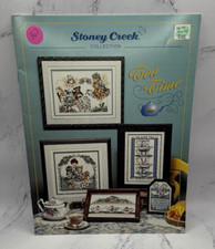 VTG Stoney Creek 170 Cross Stitch Patterns Book 170 Tea Time 1997