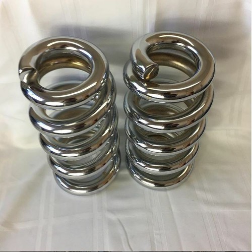 Lowrider Hydraulics 5 ton coils, full stack, fit Chevy Impala 58-64, chrome - Bild 1 von 11