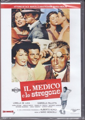 Dvd IL MEDICO E LO STREGONE con Marcello Mastroianni Vittorio De Sica nuovo 1957