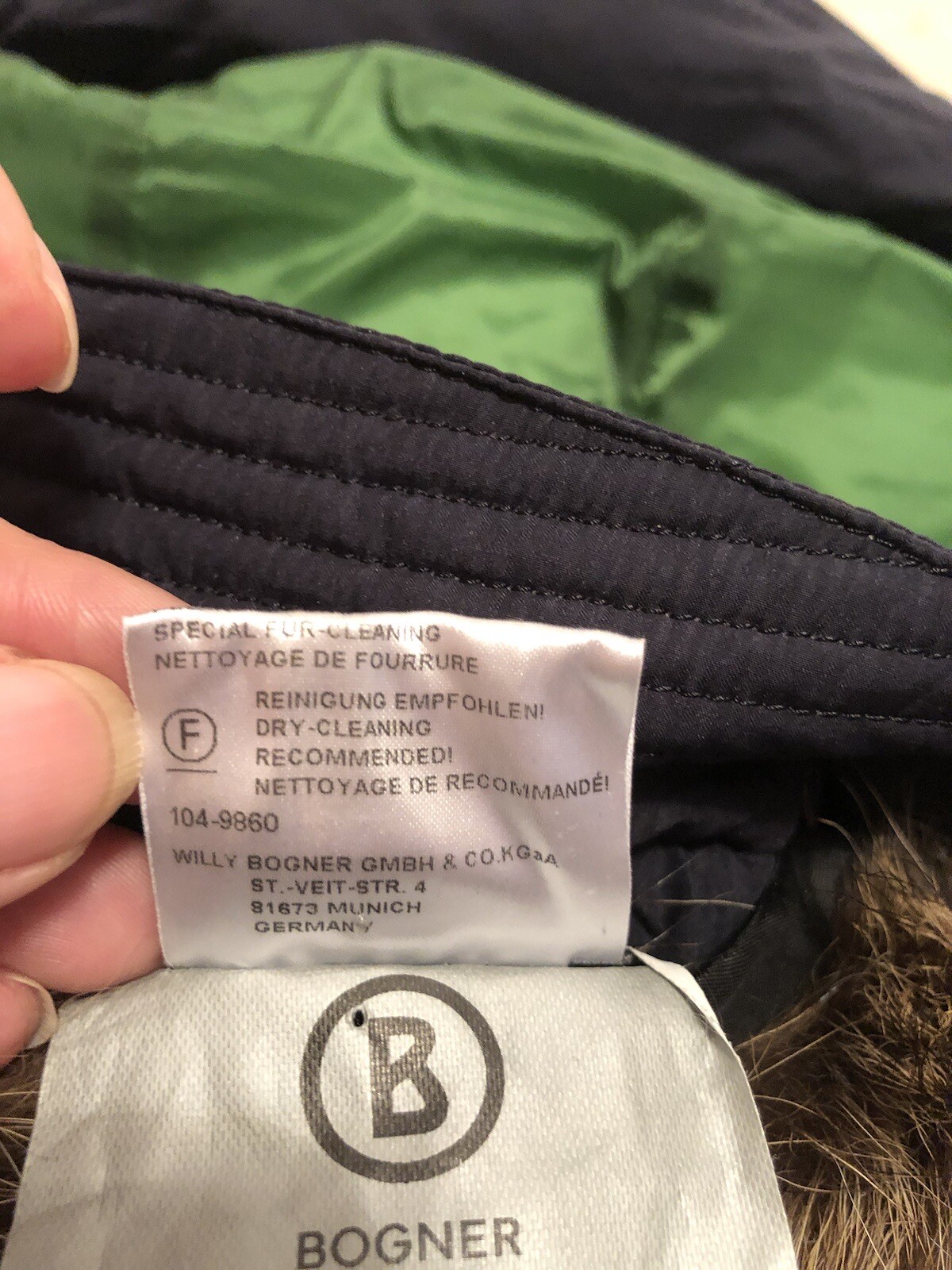 NWT Men’s Bogner Down Jacket M, Euro Size 48 image 8