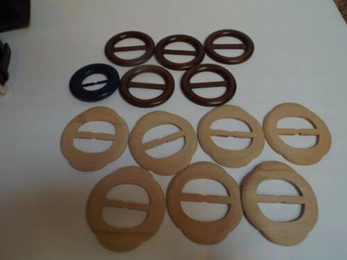 Handmade Wood Belt Buckles for Women