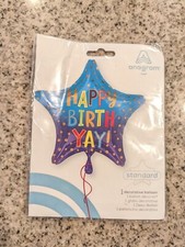Star Birth Yay Balloon decorative balloon 19 inches