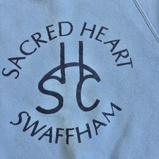 VTG 60s Gymphlex Made In England Sacred Heart Covenant School Sweatshirt Kids 6