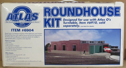 Kit de casa redonda Atlas O 9604 escala O nuevo de Lote Antiguo * | Condition: New