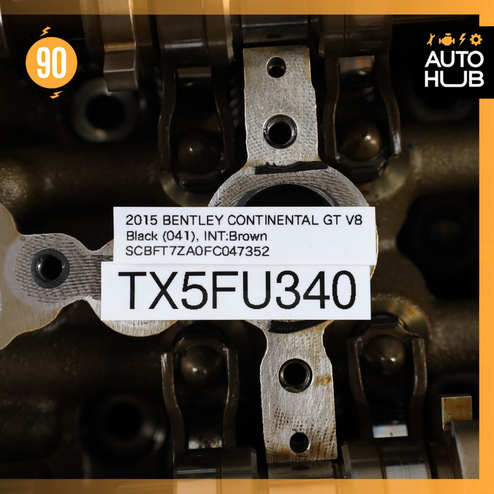 14-18 Bentley Continental GT GTC 4.0L Right Cylinder Head 079103404S OEM