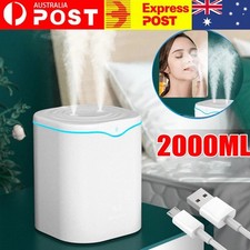 2L Air Humidifier Ultrasonic Cool Mist Steam Purifier Aroma Beauty Home Bedroom