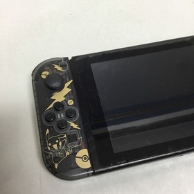 Nintendo Switch Console Black Gold Pikachu ￼Edition- Free S&H* READ