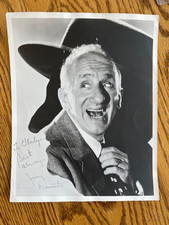 SIGNED 8X10 JIMMY DURANTE