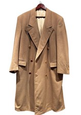 Loro Piana Coat 100% Cashmere Camel Double Breasted Quilted Mens PAL Zileri