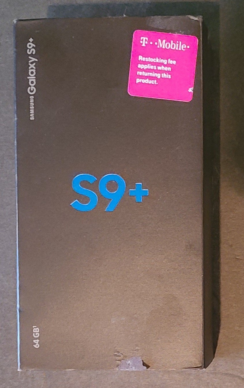 Samsung Galaxy S9+ Plus G965U 64GB SMARTPHONE Blue Open Box