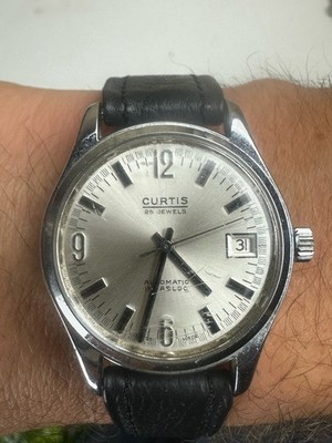 Vintage Curtis 25 Jewels Automatic Watch Available Worldwide | eBay UK