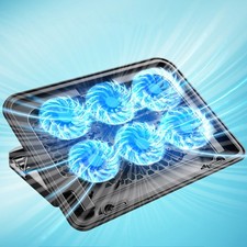 Laptop Cooling Pad Five Level Angle Adjustment Quick Cooling Low Noise Lapt YJPP