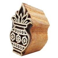 Stempel Aus Holz Vase Holzstempel