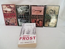 First 5 INSPECTOR FROST NOVELS by R. D. WINGFIELD-Paperbacks