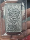 5 oz .999 Fine Silver Unity & Libertad Bar Made In 🇺🇸.  NEW SEAL.