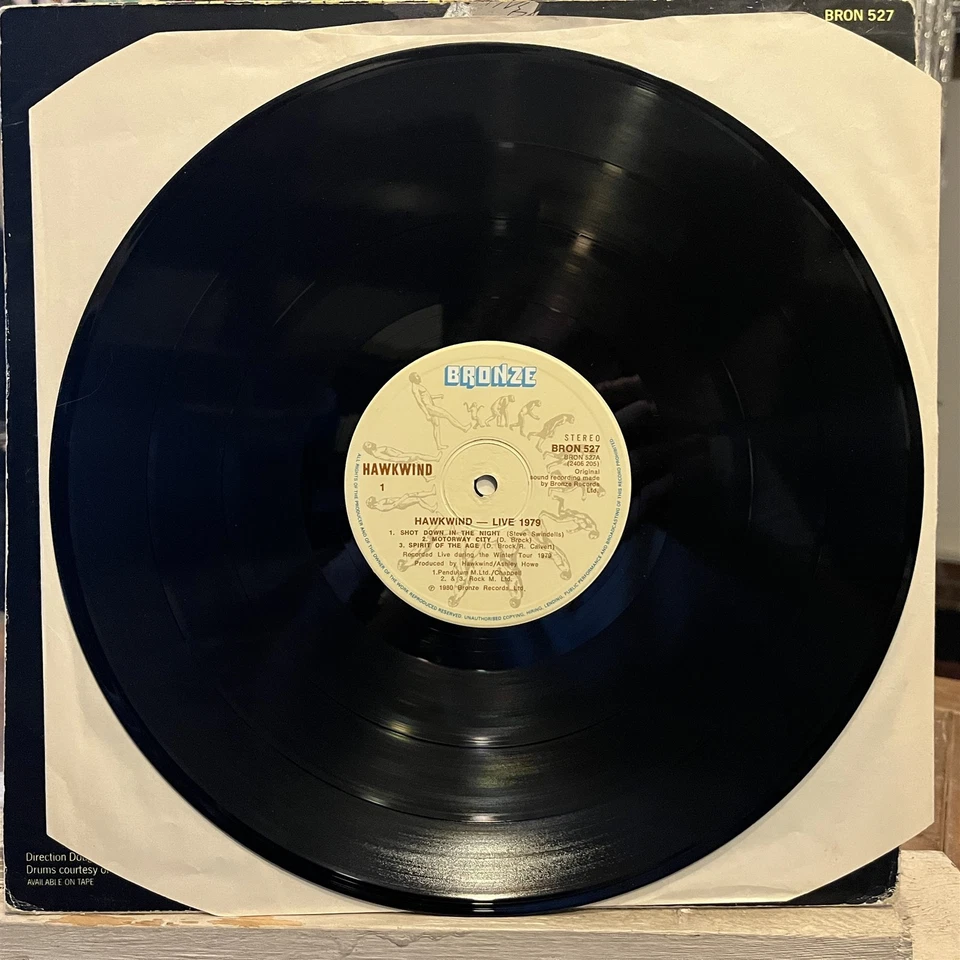 [ROCK/POP]~EXC LP~HAWKWIND~Live Seventy Nine~[1980~BRONZE~Issue]~UK IMPORT~ - Image 3 of 4