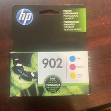 Authentic HP 902 Tri Color Ink Cartridge Cyan Magenta Yellow Expired MAR 2021