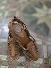 Nickels Soft  Brown Leather Strappy High Heels Made In  Bazil Women's 6.5 — photo 3