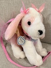 Poochie  Company Puppy Dog Pink Purse Shoulder Strap Puppy Love