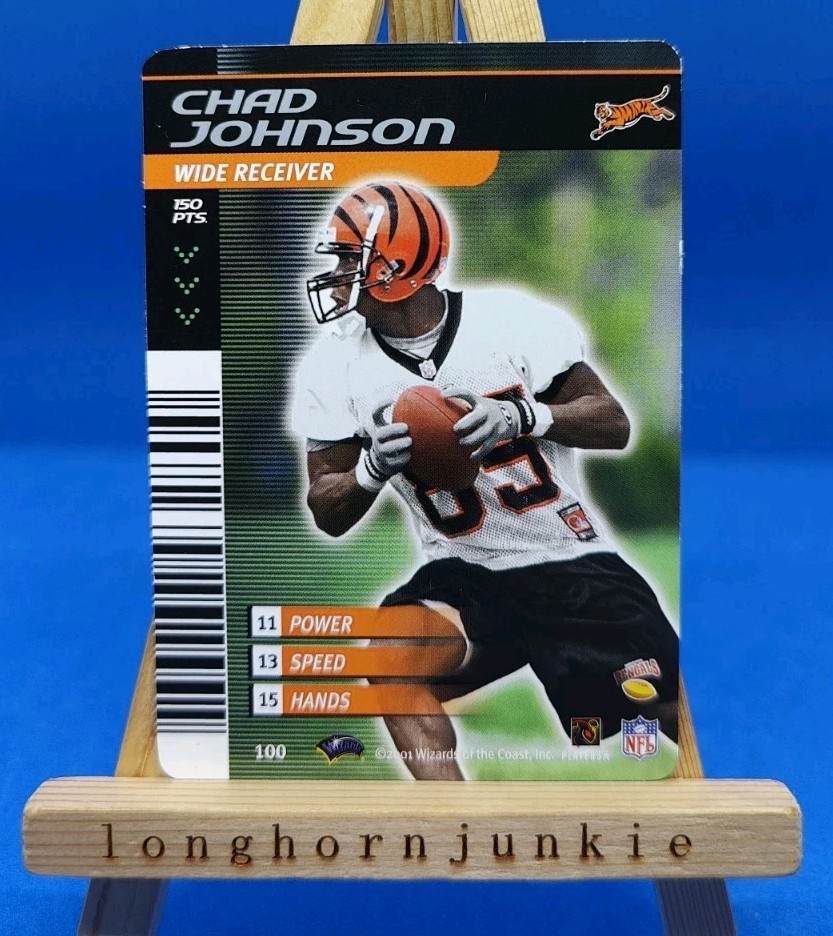 Chad Johnson NFL Showdown 1st & Goal #100 Base