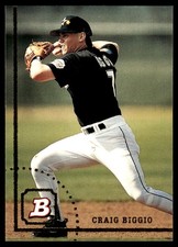 Craig Biggio 1994 Bowman #390 Houston Astros MLB READ FREE SHIPPING AutographDen