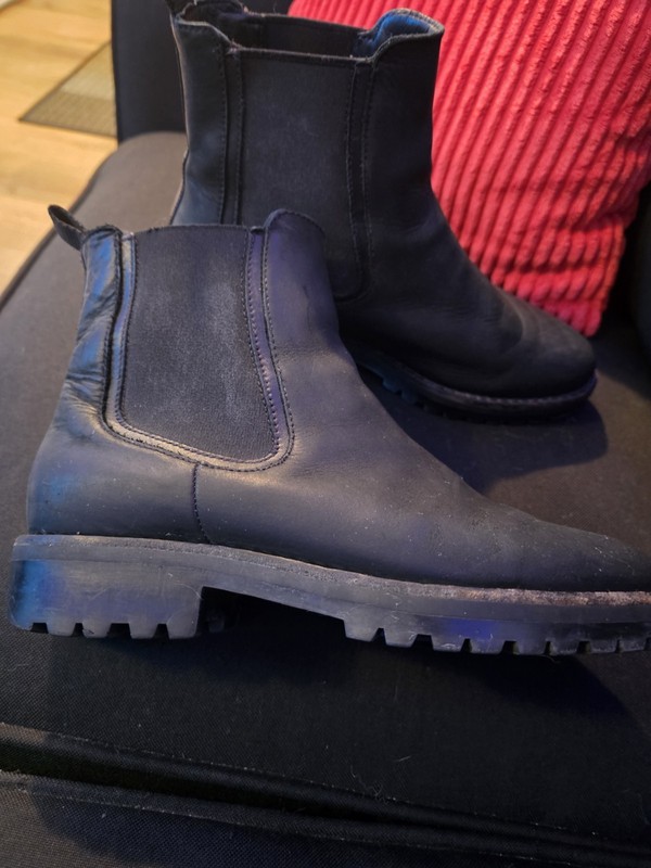 Men's Black Chelsea Work Boots Thursday!Everday Size 7.5