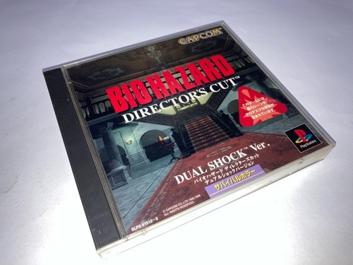 BIOHAZARD Director's Cut Dual Shock Ver. (Resident Evil) Per PS1 – NTSC-J (Giappone) – Condizioni Accettabili