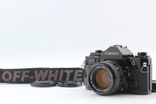  N MINT  w/ Strap Canon A-1 SLR 35mm Film Camera  NFD 50mm f1.4 Lens JAPAN