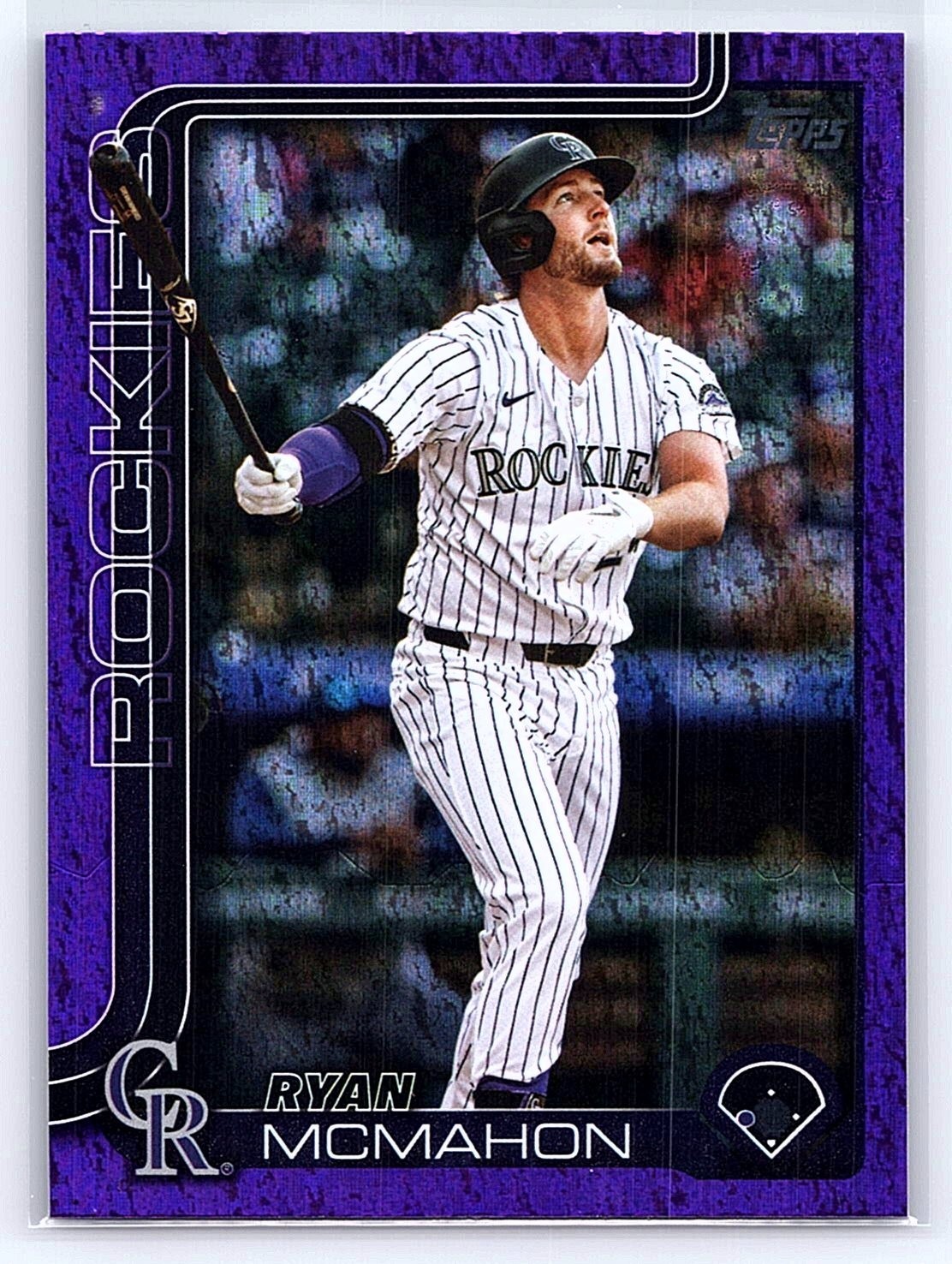 2025 Topps Series 2 Ryan McMahon Purple Parallel #/250 Rockies