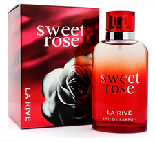 LA RIVE SWEET ROSE EAU DE PARFUM PARA MUJER 90 ml EDP Fragancia Floral-Frutal