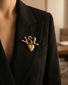 Saint Laurent Brooch | eBay