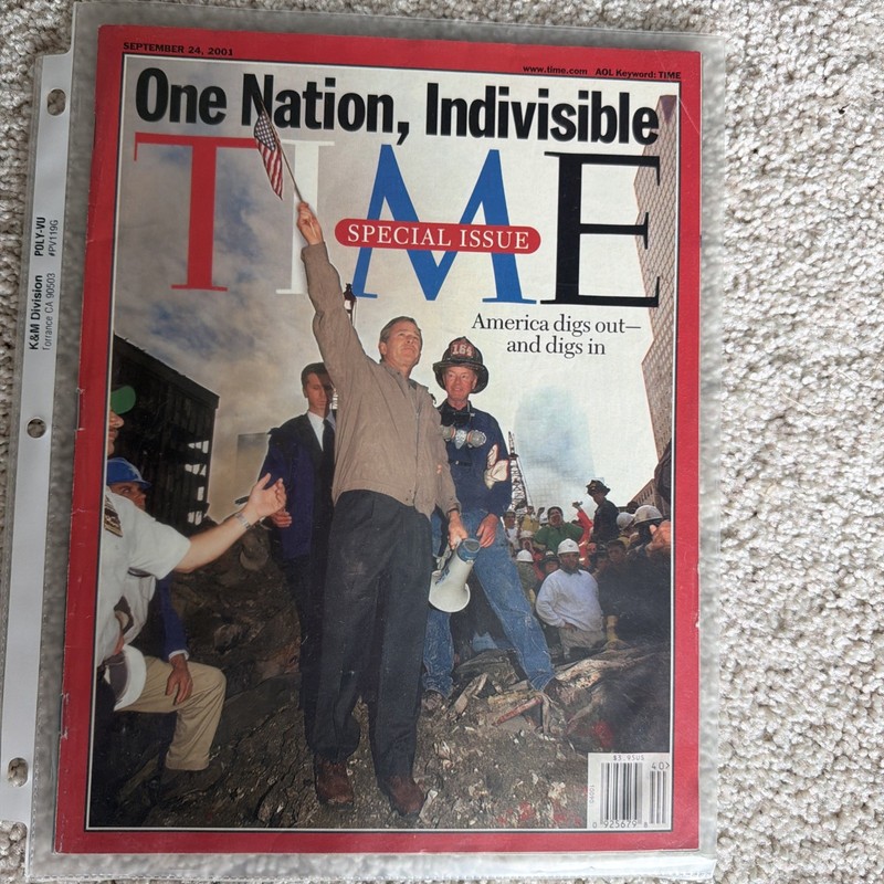 Time Magazine Special Issue September 24 2001: One Nation Indivisible