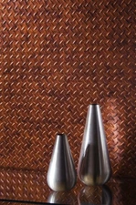 Moonstone Copper Diamond Plate Thermoplastic Sheet 24" x 96" x 030