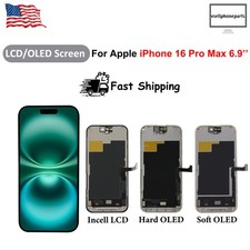 LCD/OLED Display Touch Screen Assembly For Apple iPhone 15 Pro 6.1''