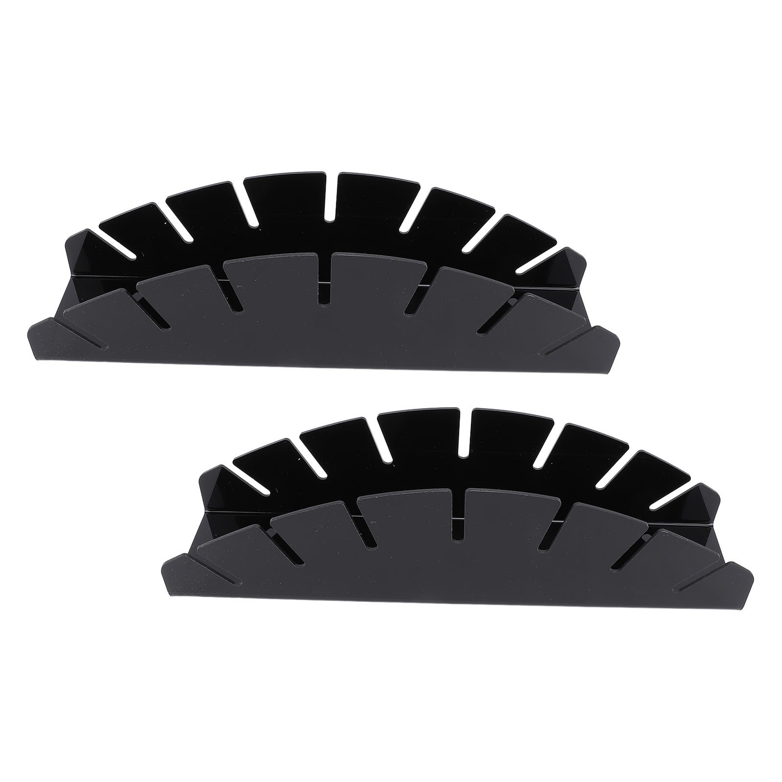 Pack Of 2 Baseball Cap Hat Stands Acrylic Hat Organizer Racks For Bedroom Closet