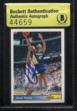 BAS 1992-93 Upper Deck Chuck Person #125 Authentic Auto 3c7