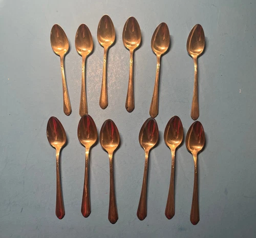 (12) Sterling Towle LADY DIANA   DEMITASSE SPOONS 4 1/4"  No Mono~