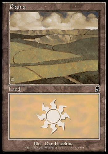 Plains (332) - Odyssey #332/350 MTG Magic The Gathering - Picture 1 of 1