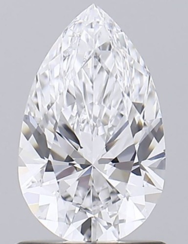 IGI-zertifizierter im Labor gezüchteter CVD-DIAMANT BIRNENSCHLIFF 3,01 ct E Farbe SI1 Reinheit STEIN