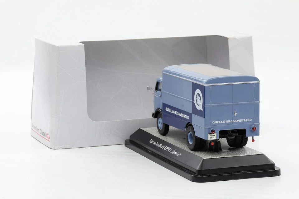 1:43 Premium Classixxs Mercedes-Benz LP911 Camion Fonte Grande Spedizione #12105 - Immagine 3 di 4