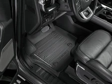 Super Duty 2023-2025 Black 3-Piece Tray Style Floor Liner for Carpet Flooring